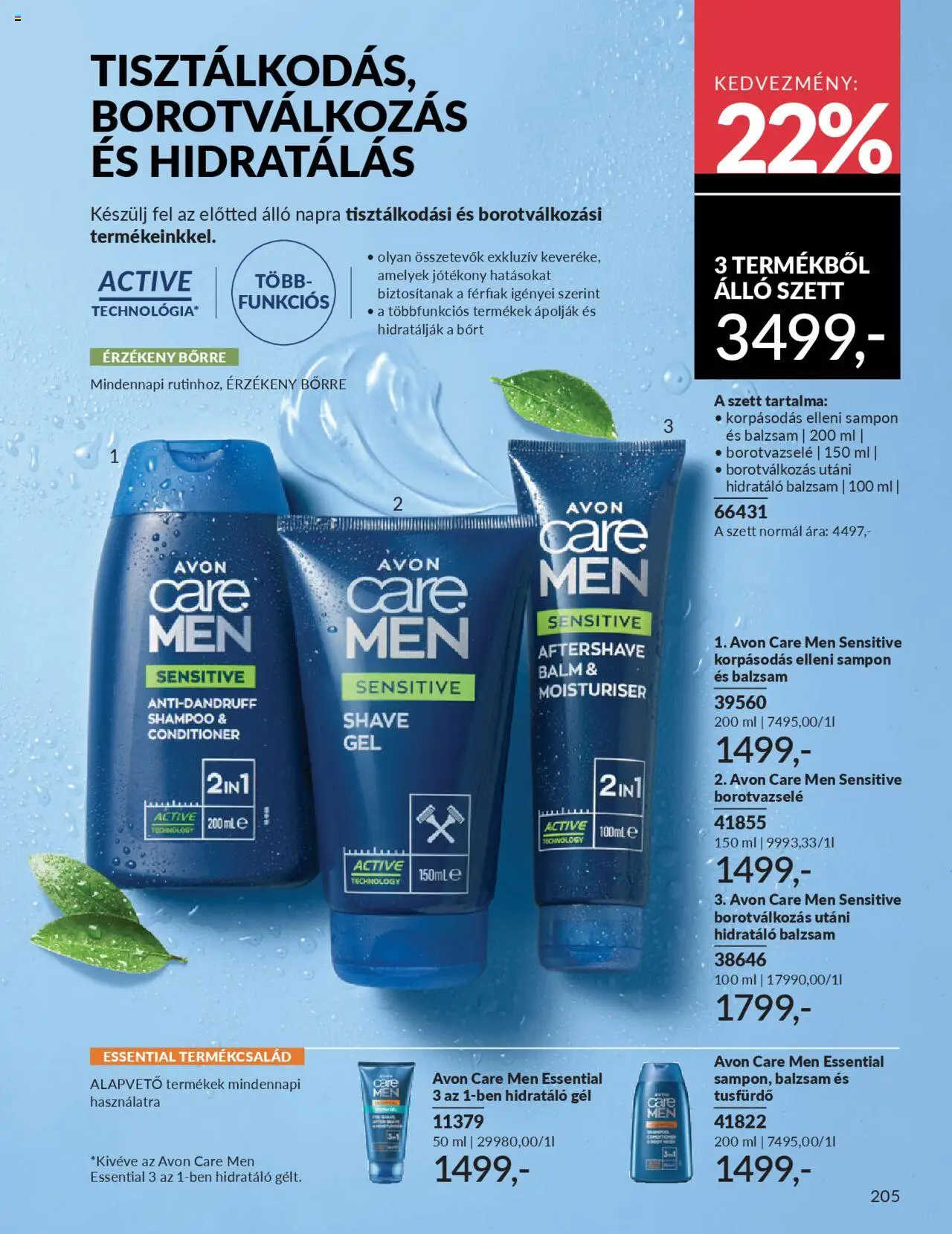 Avon akciós ujság - amely érvényes a következő dátumtól: 01.10.2025 | Oldal: 209 | Termékek: Sampon, Tusfürdő