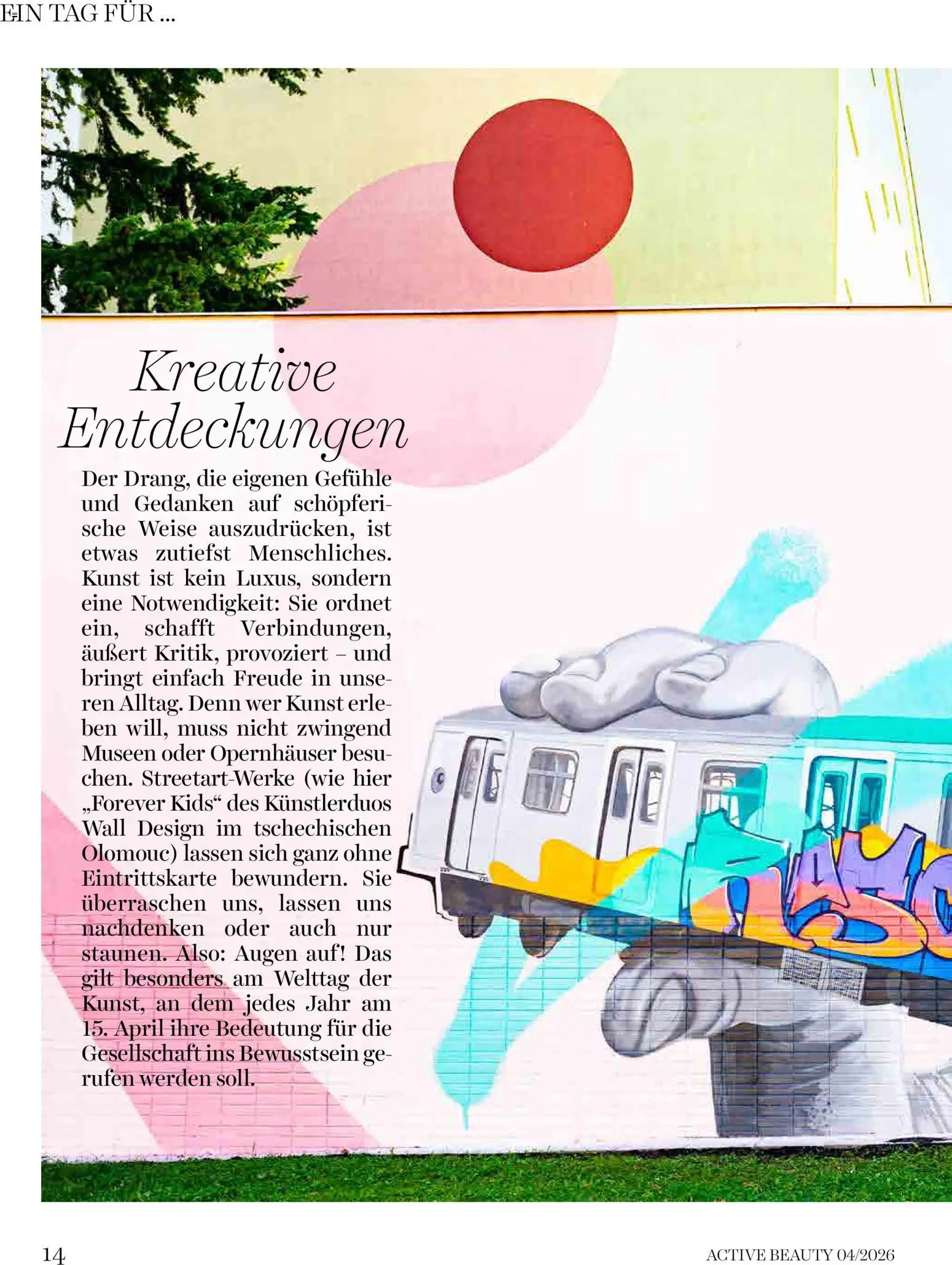 dm drogerie markt Active Beauty Magazin 04/2026 gültig ab 01.04.2026 | Seite: 14