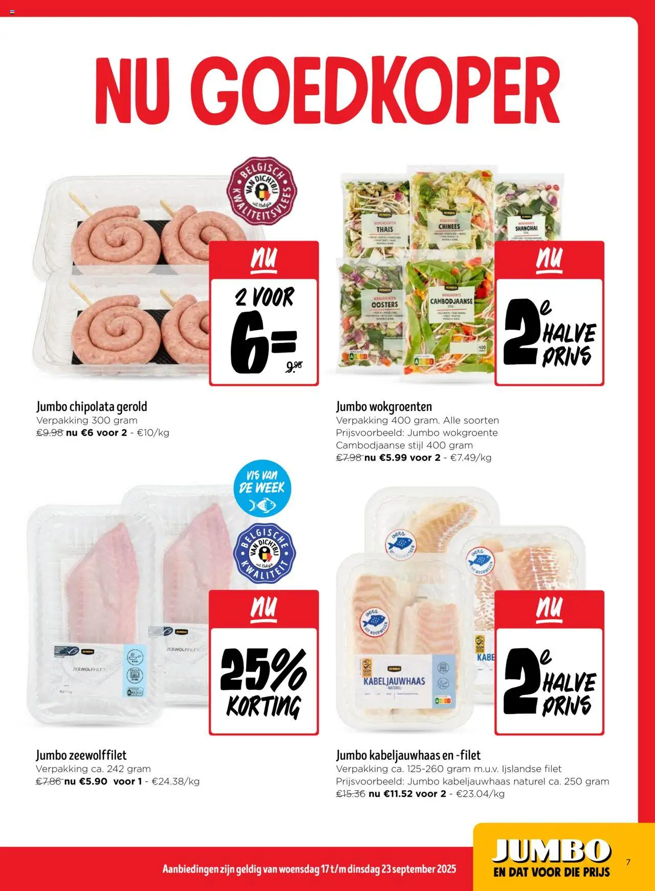  | Pagina: 7 | Producten: Vis, Chipolata