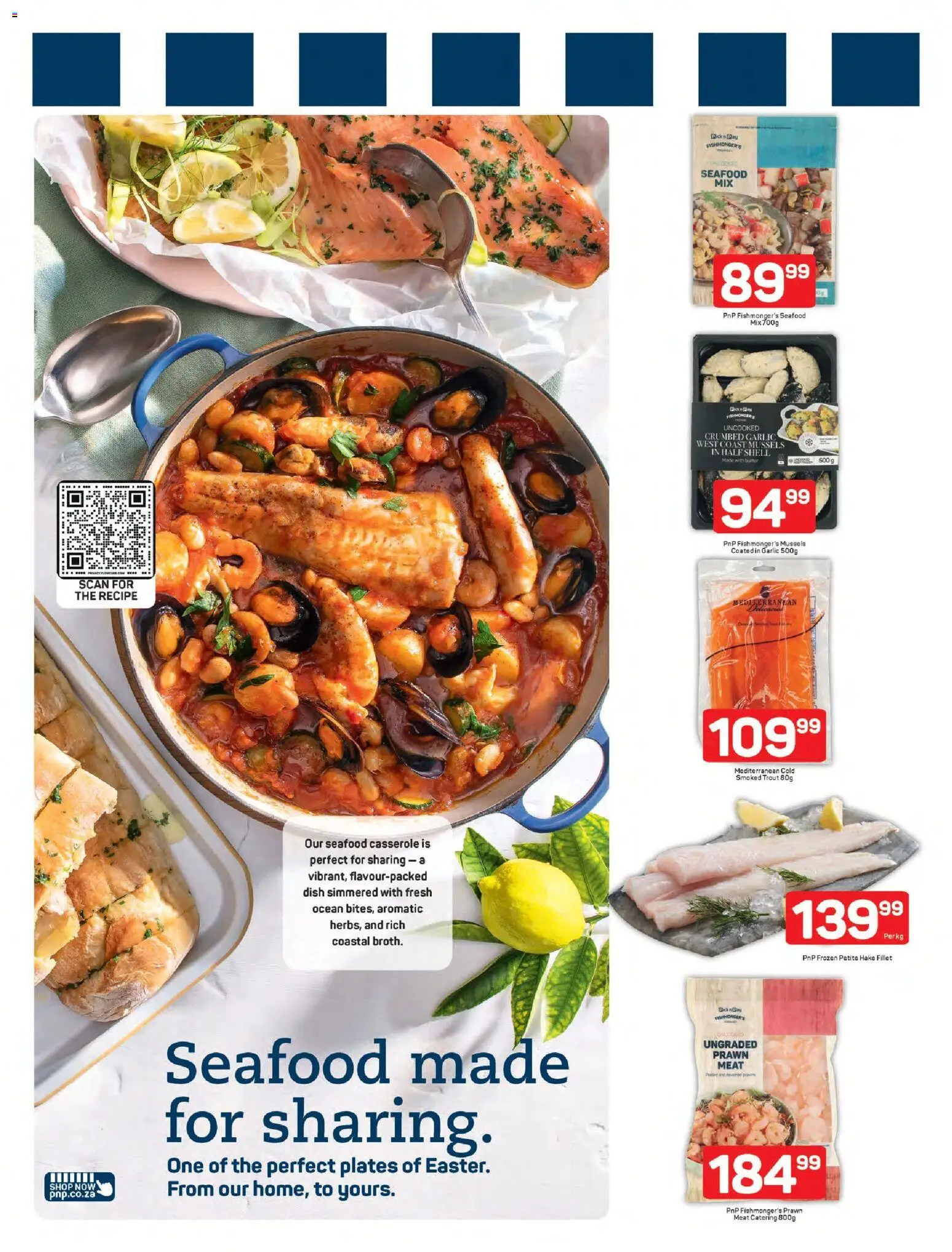 New Pick n Pay catalogue – valid from 30.03.2026 | Page: 6 | Products: Butter, Seafood, Garlic