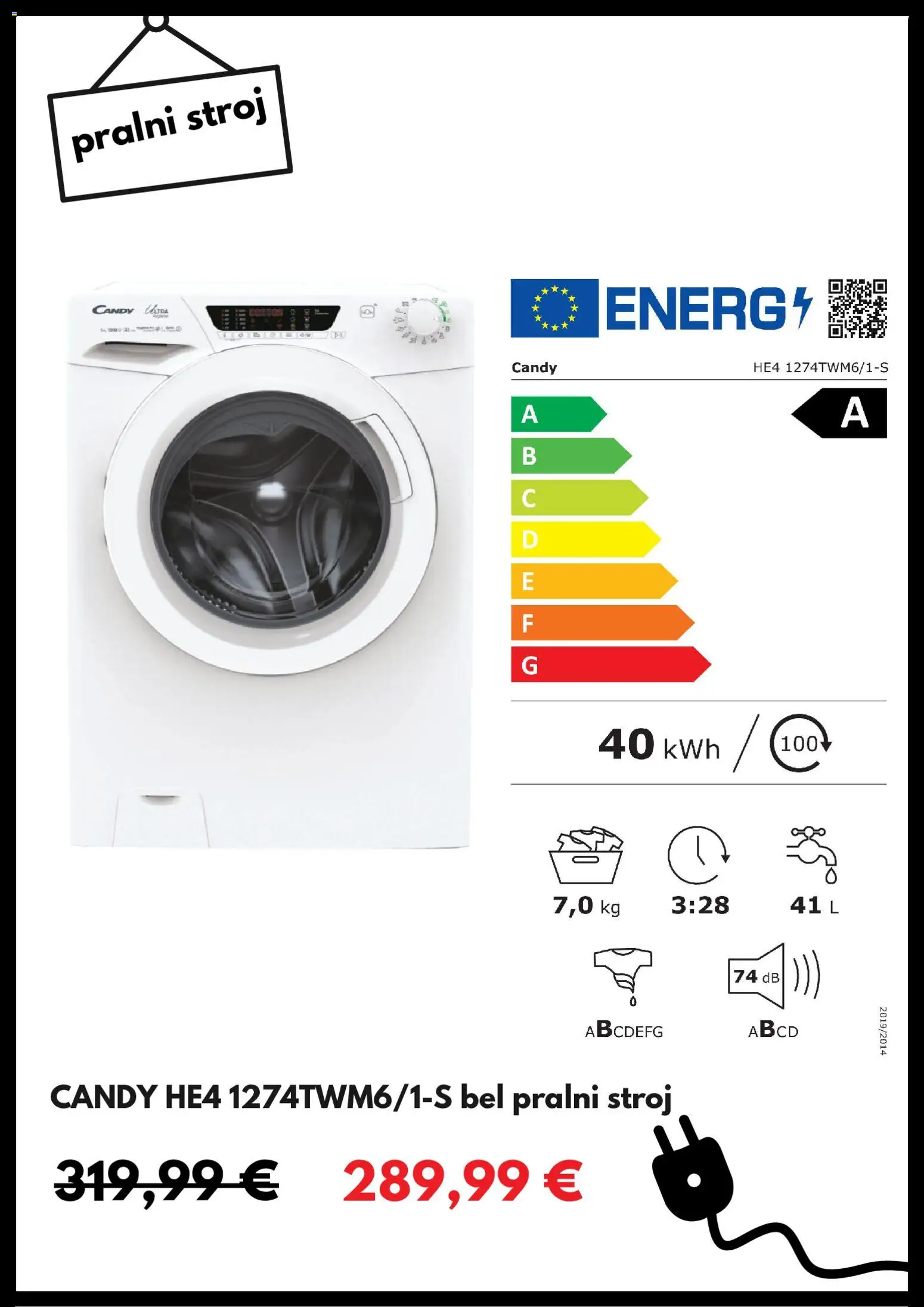 Novi Big Bang katalog ponudbe – veljaven od 31.10.2025 | Stran: 4 | Izdelki: Pralni stroj