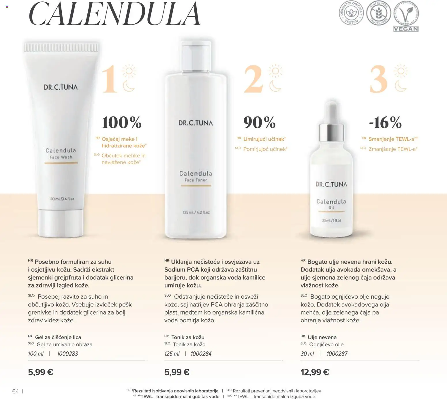 Farmasi katalog | vrijedi od 02.03.2026 | Stranica: 64 | Proizvodi: Gel za čišćenje lica, Ulje, Voda, Toner