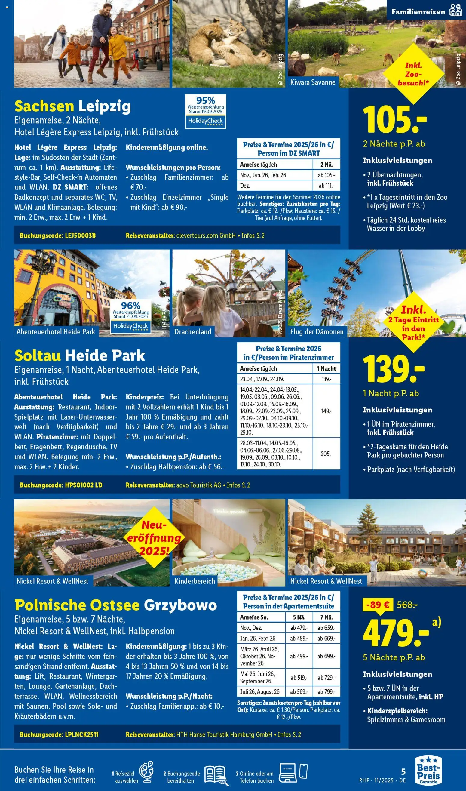 Lidl Reisen  - Black Friday – gültig ab 29.10.2025 | Seite: 5 | Produkte: HP, Wasser, Telefon, TV