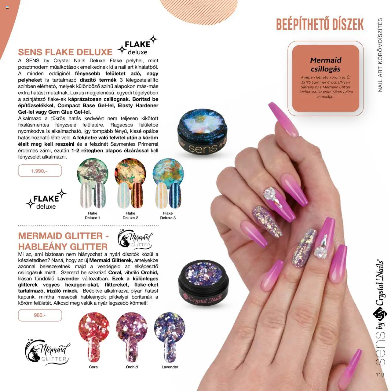 Crystal Nails akciós ujság - amely érvényes a következő dátumtól: 01.01.2024 | Oldal: 119