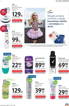 dm drogerie leták od 11.09.2025 | Strana: 13 | Produkty: Lady Speed Stick, Antiperspirant, Krém, Rexona