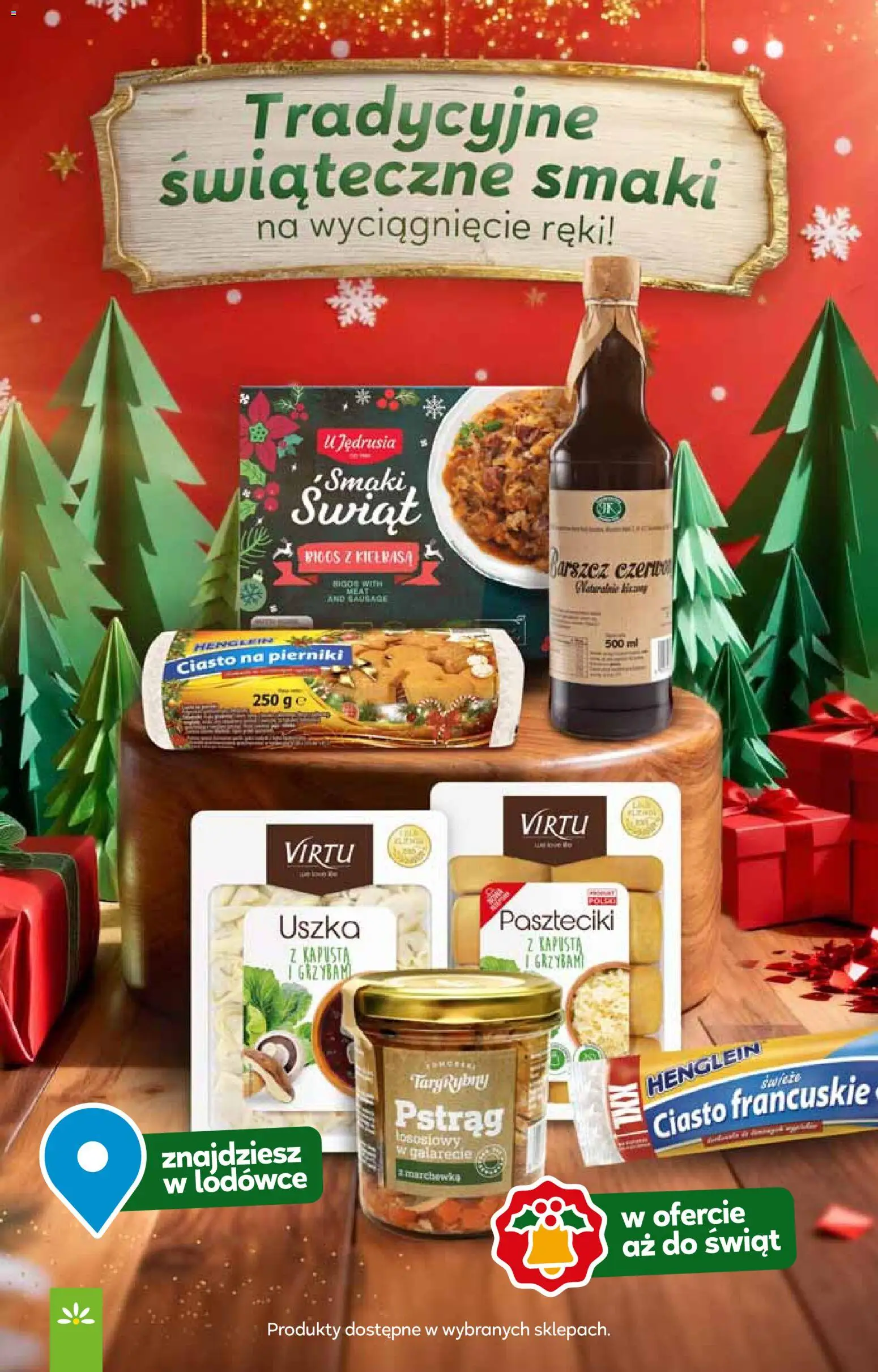 Stokrotka Gazetka - Market od 11.12.2025 | Strona: 4 | Produkty: Kapusta, Pierniki, Ciasto, Pstrąg