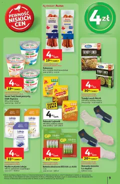 Auchan Gazetka - Pewność niskich cen Hipermarket od 18.09.2025 | Strona: 9