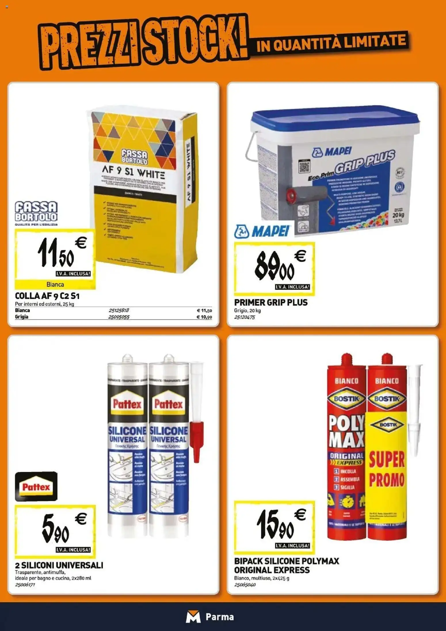 Volantino TECNOMAT del 26.03.2026 | Pagina: 10 | Prodotti: Colla, Silicone, Bagno