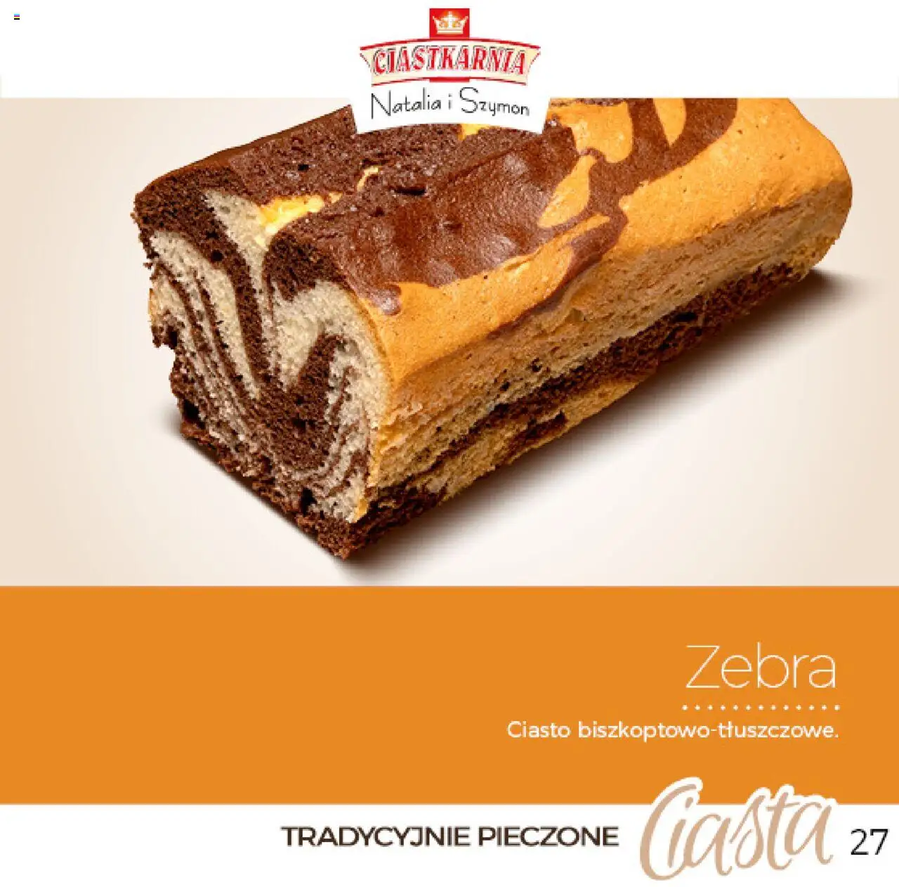 Topaz Gazetka - Ciast od 04.06.2025 | Strona: 27 | Produkty: Ciasto