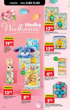 Pogląd oferty "Jajka z czekolady mlecznej z nadzieniem Magnetic, 144 g, różne rodzaje" - ważna od 05.03.2026 | Strona: 62