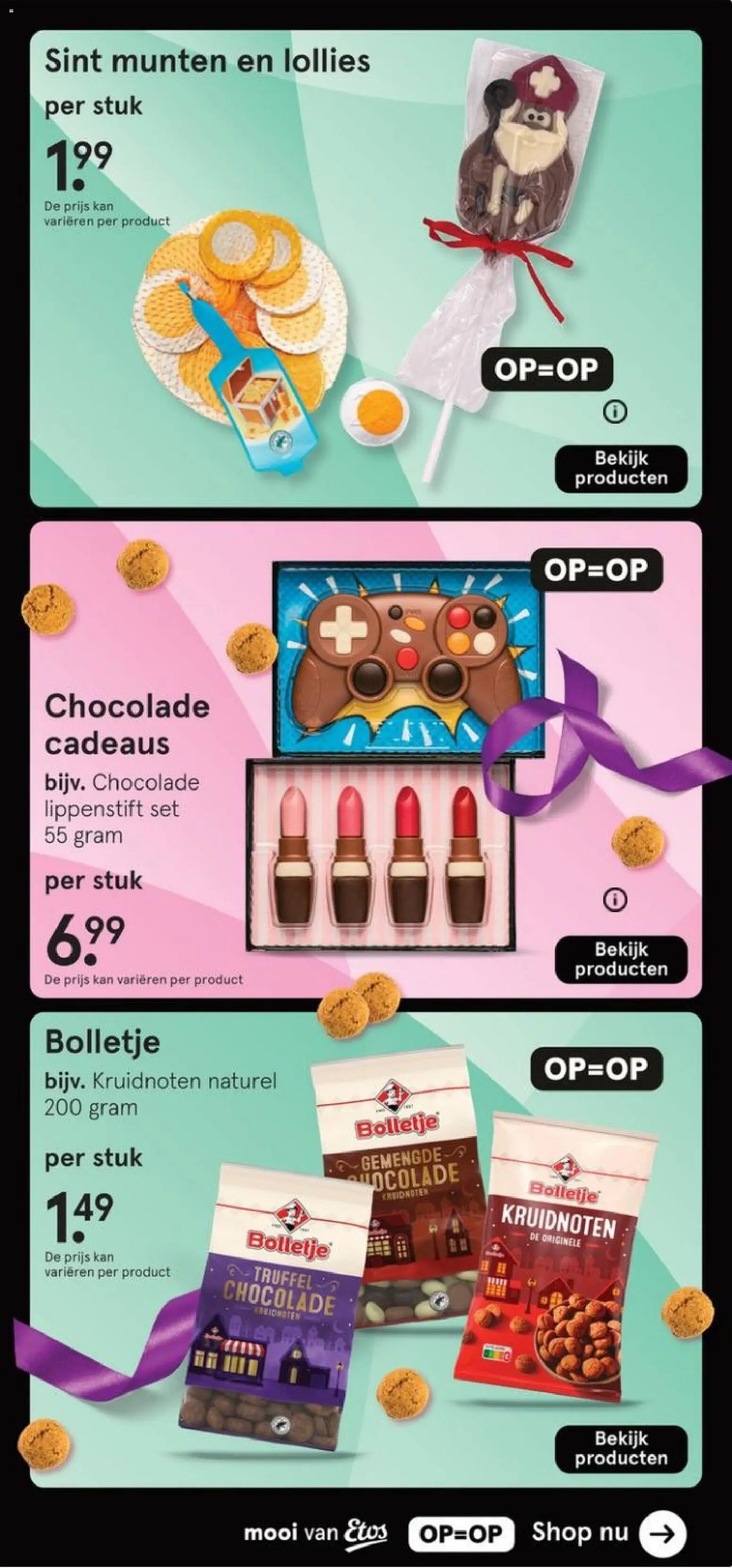 {H1} | Pagina: 51 | Producten: Chocolade, Kan, Lippenstift