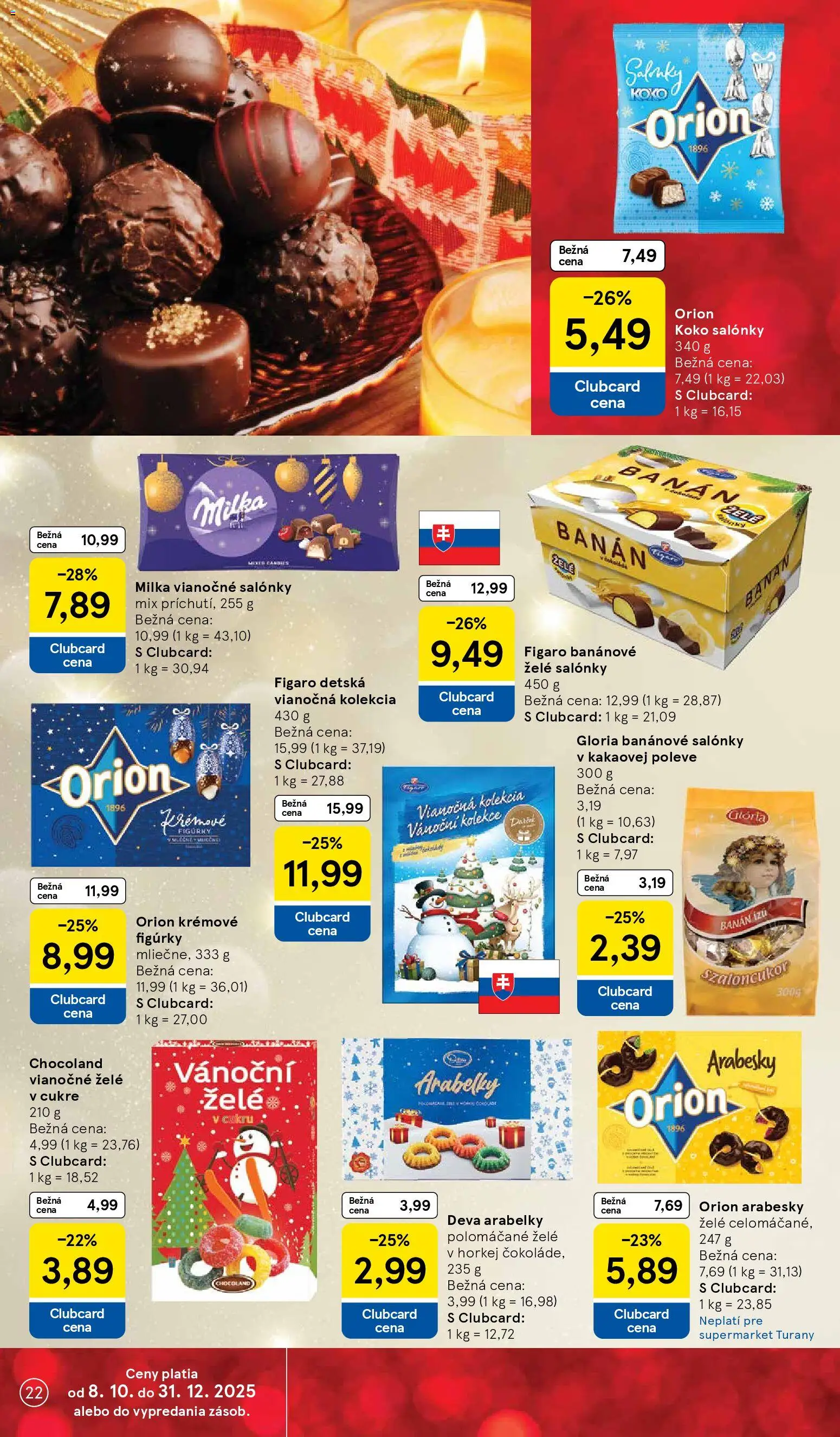 Nové Tesco akcie – leták je platný od 03.12.2025 | Strana: 22