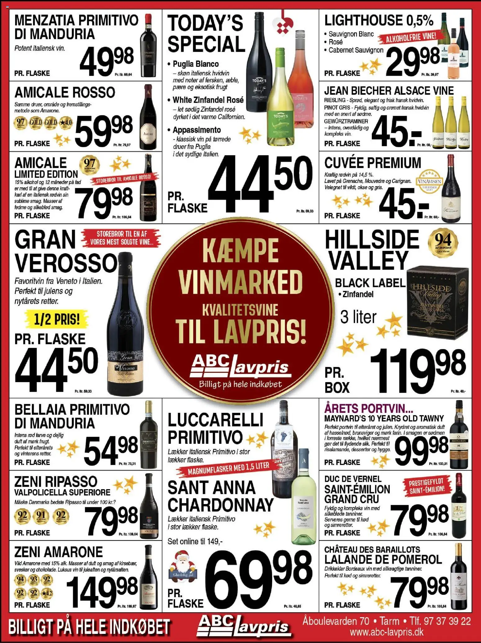 Abc Lavpris tilbudsavis – gyldig fra 10.12.2025 | Side: 2 | Produkter: Duft, Maske, Vin, Svesker
