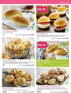 bofrost folder - Voorbeeld van een folder van bofrost, geldig van 01.03.2026 | Pagina: 141 | Producten: Tarwe, Deeg, Broodjes