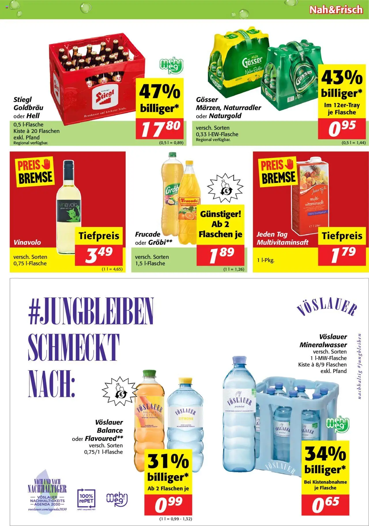 Nah und Frisch Flugblatt gültig ab 17.09.2025 | Seite: 7 | Produkte: Zitrone, Pfirsich