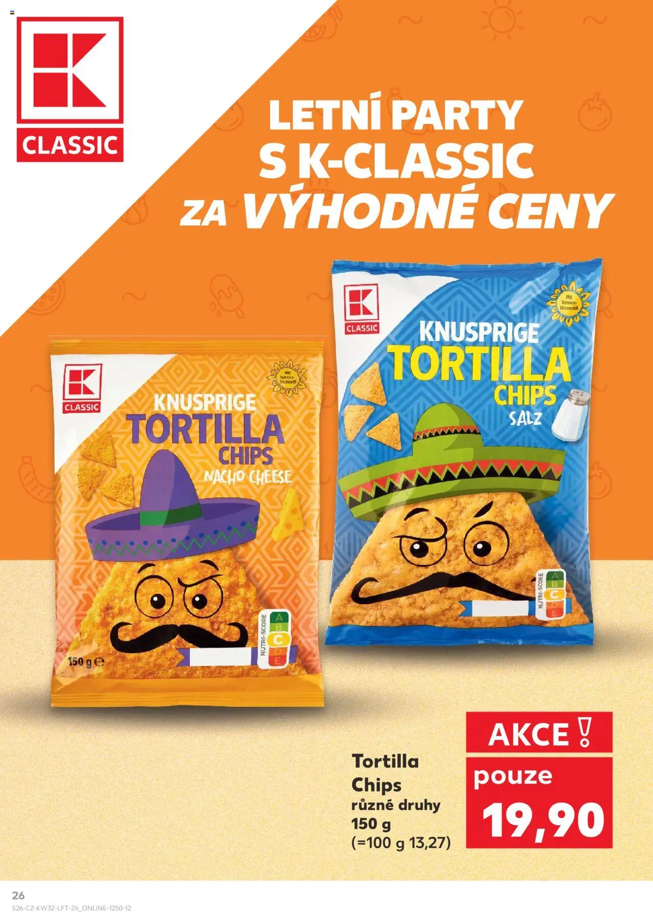 Kaufland leták - Praha 4 od 06.08.2025 | Strana: 26 | Produkty: Tortilla chips, Tortilla