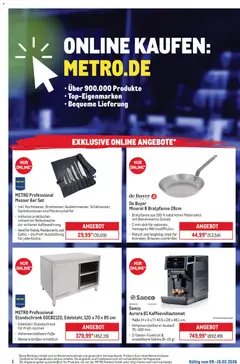 Metro Wochen-Angebote ab 09.02.2026 gültig