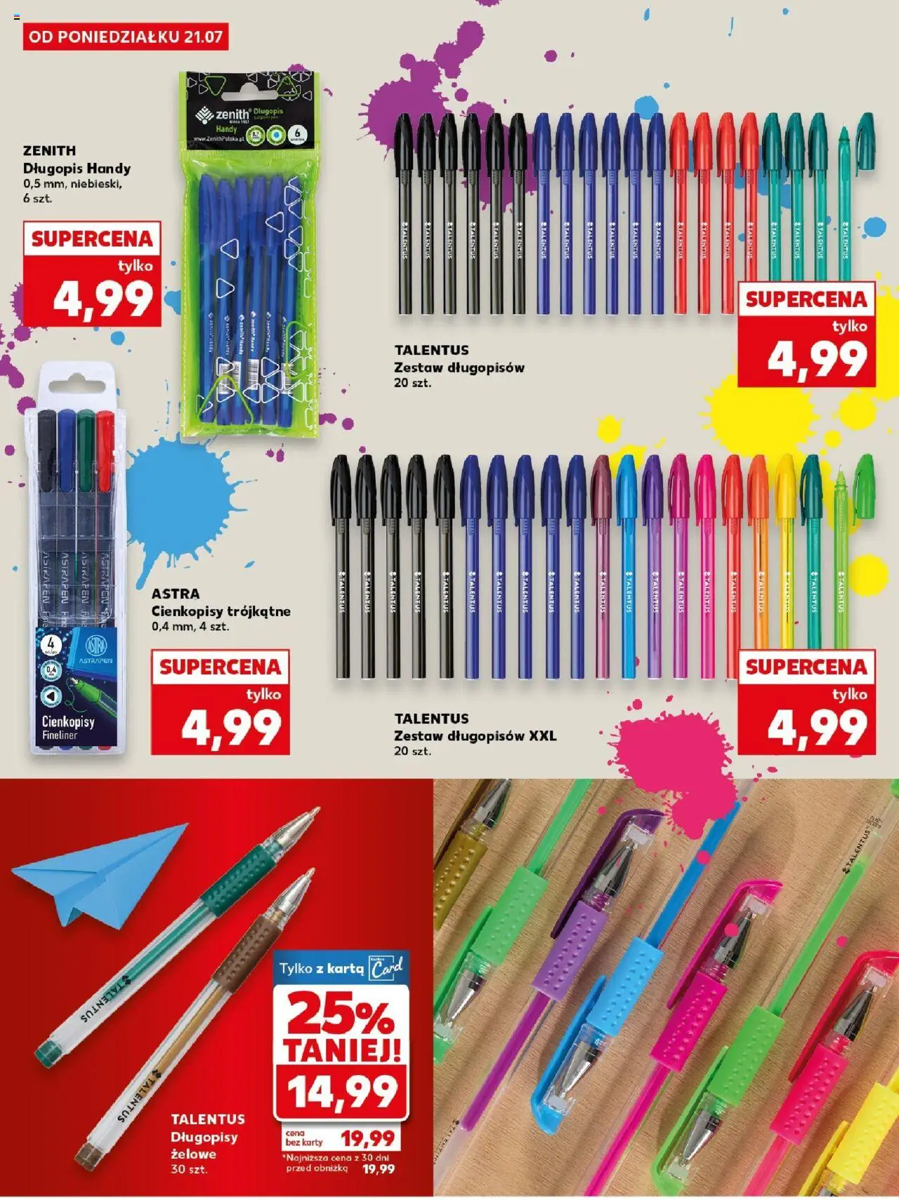 Kaufland gazetka - Do Szkoły Like A Szef od 21.07.2025 | Strona: 16 | Produkty: Karta