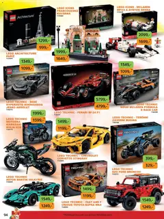 Náhled letáku Dráčik leták od 03.10.2025 | Strana: 104 | Produkty: LEGO, PC, Lego Technic, Karty