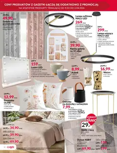 Pogląd oferty "Salony Agata gazetka" - ważna od 11.03.2026 | Strona: 8 | Produkty: Lustro, Dywan, Lampa, Ramka