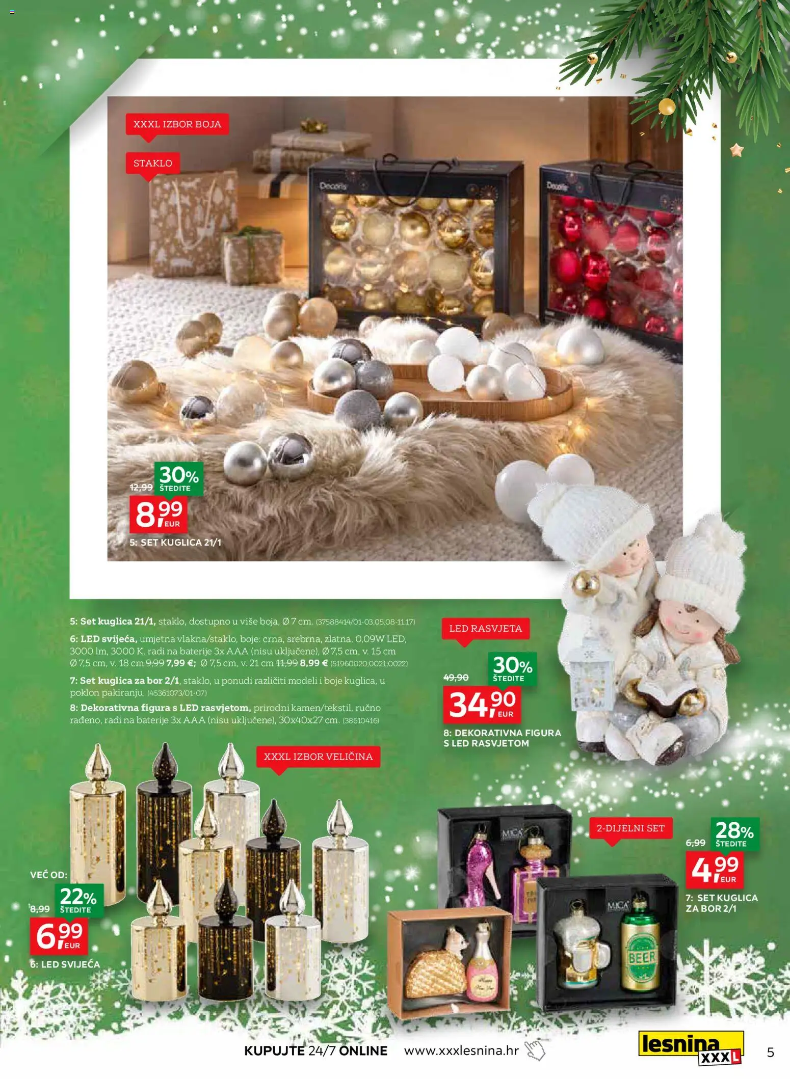 Lesnina katalog | vrijedi od 29.10.2025 | Stranica: 5 | Proizvodi: Rasvjeta, Baterije
