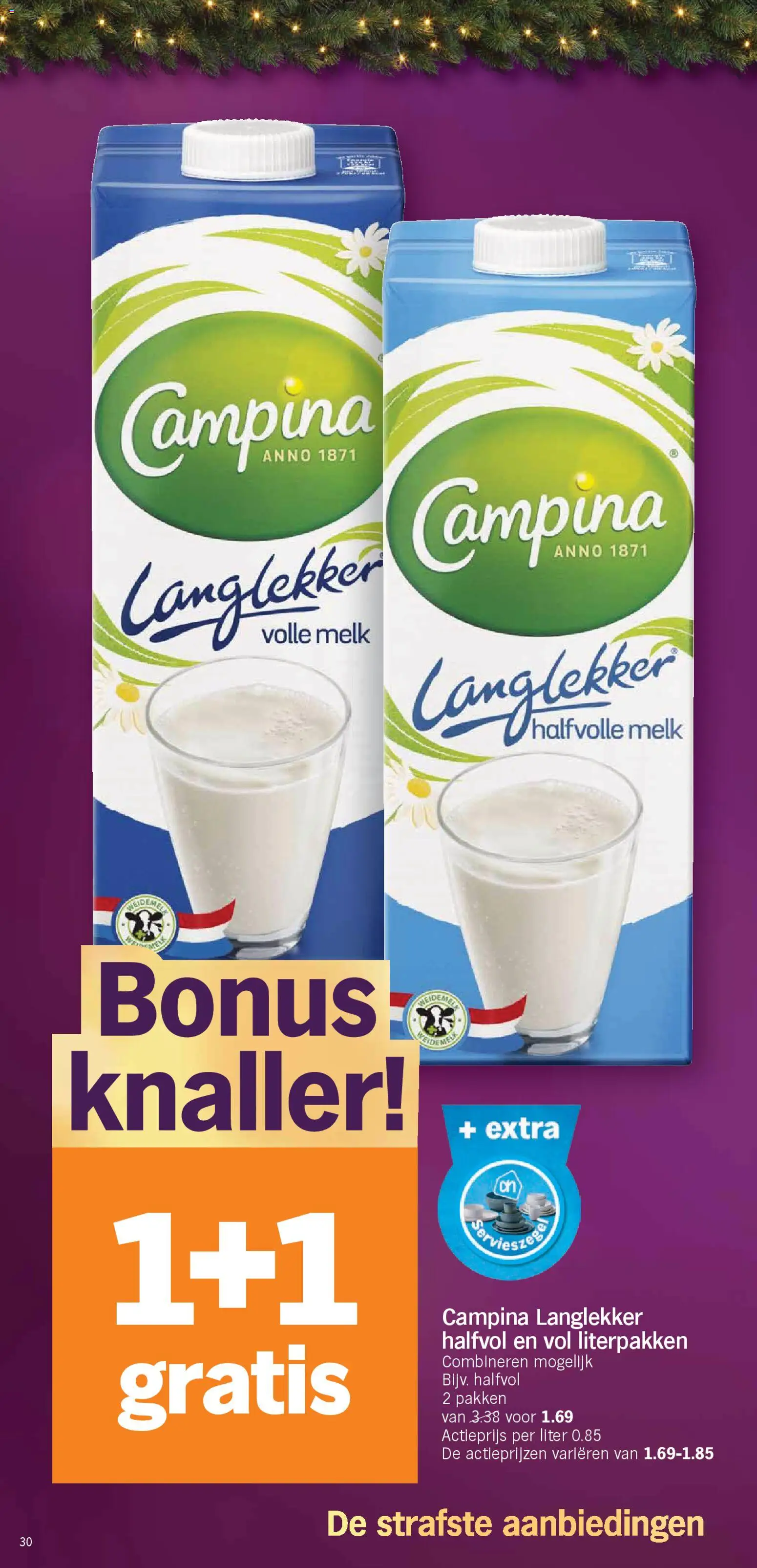 {H1} | Pagina: 30 | Producten: Halfvolle Melk, Volle melk, Feketeerdő torta, Melk