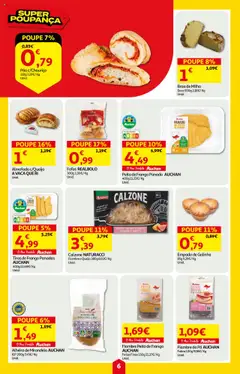 Auchan folheto │ válido de 14.08.2025 | Página: 6 | Produtos: Frango, Almofada, Pá, Alheira
