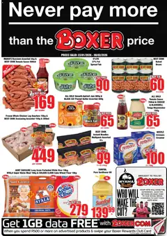 Boxer specials catalogue – valid from 22.01.2026