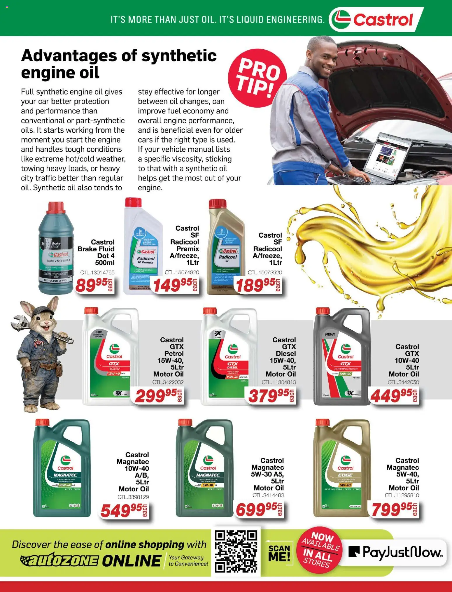 New AutoZone Specials catalogue – valid from 19.03.2026 | Page: 41 | Products: Oil