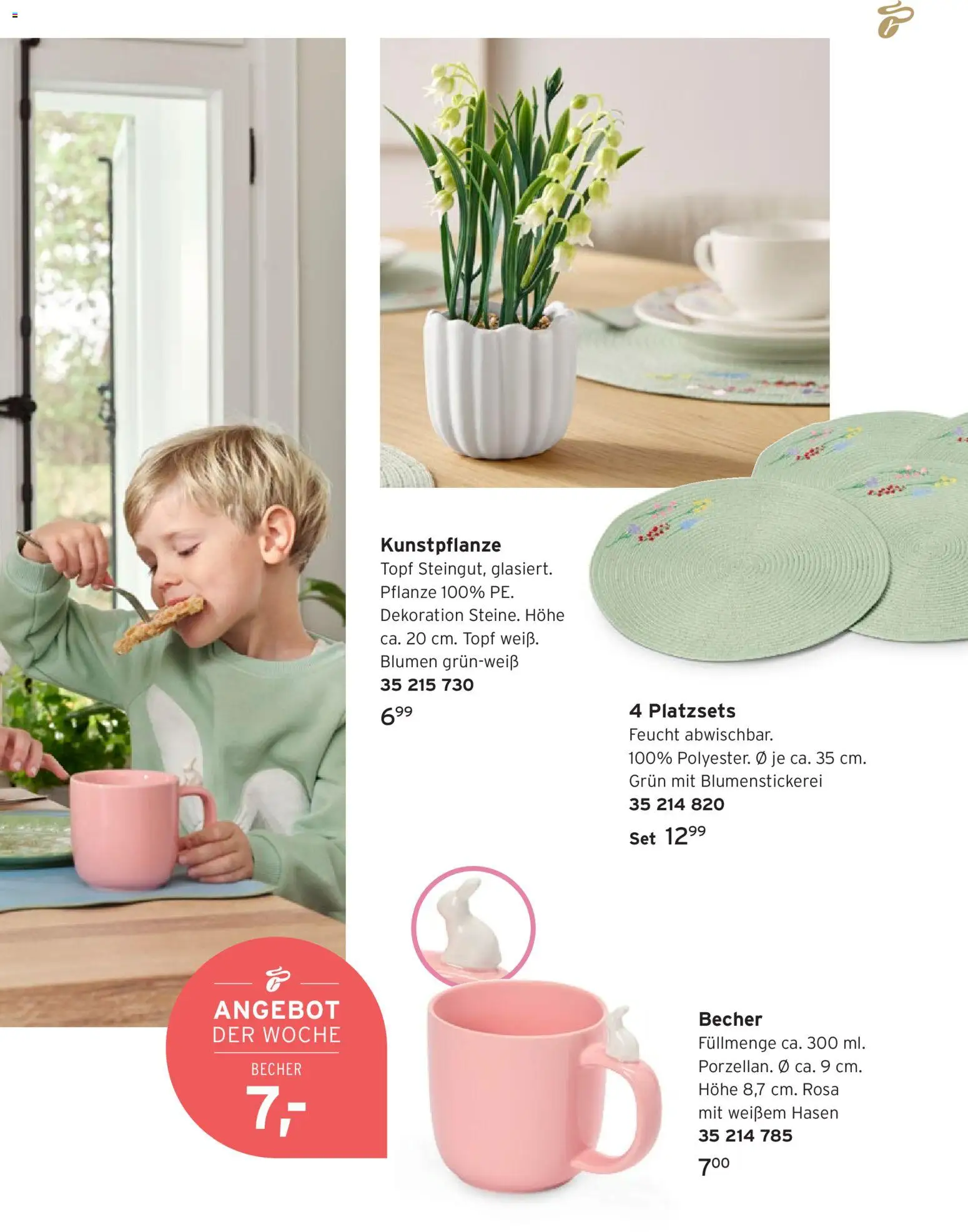 Tchibo Prospekt Frühling auf dem Tisch – gültig ab 04.03.2026 | Seite: 17 | Produkte: Blumen