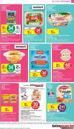  | Page: 17 | Produits: Lardons, Truite fumée, Emmental, Jambon
