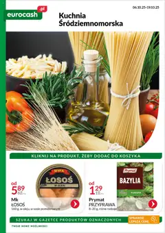 Pogląd oferty "Eurocash Gazetka - Kuchnia Śródziemnomorska" - ważna od 06.10.2025