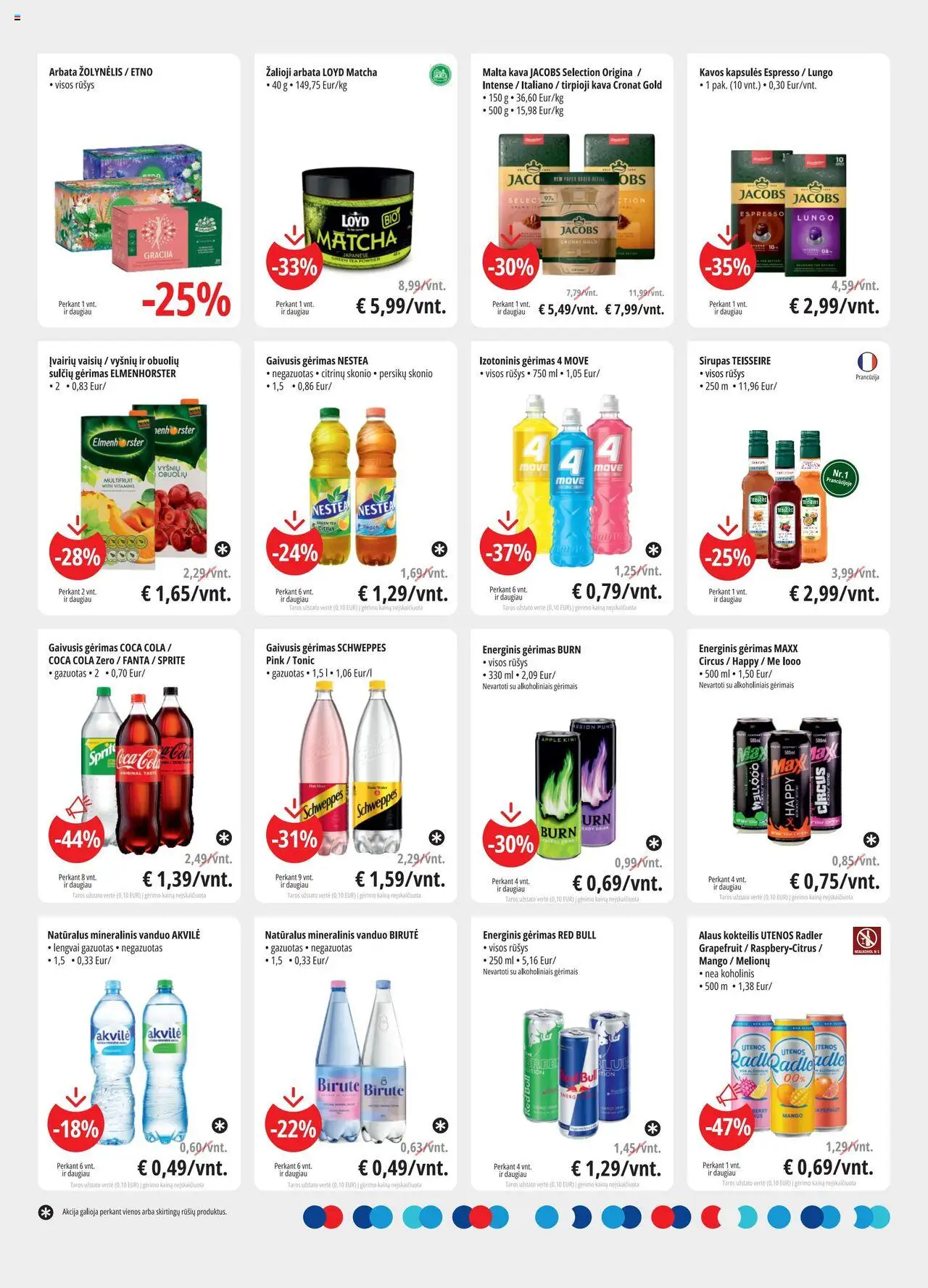 ePromo akcijos nuo 17.09.2025 | Puslapis: 10 | Prekių: Gaivusis gėrimas, Kava, Arbata, Mineralinis vanduo