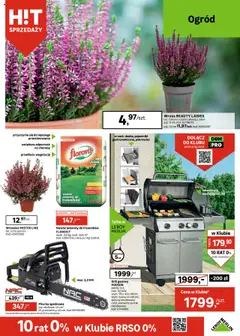 Leroy Merlin Gazetka od 29.08.2025 | Strona: 21 | Produkty: Grill, Grill gazowy, Wrzos