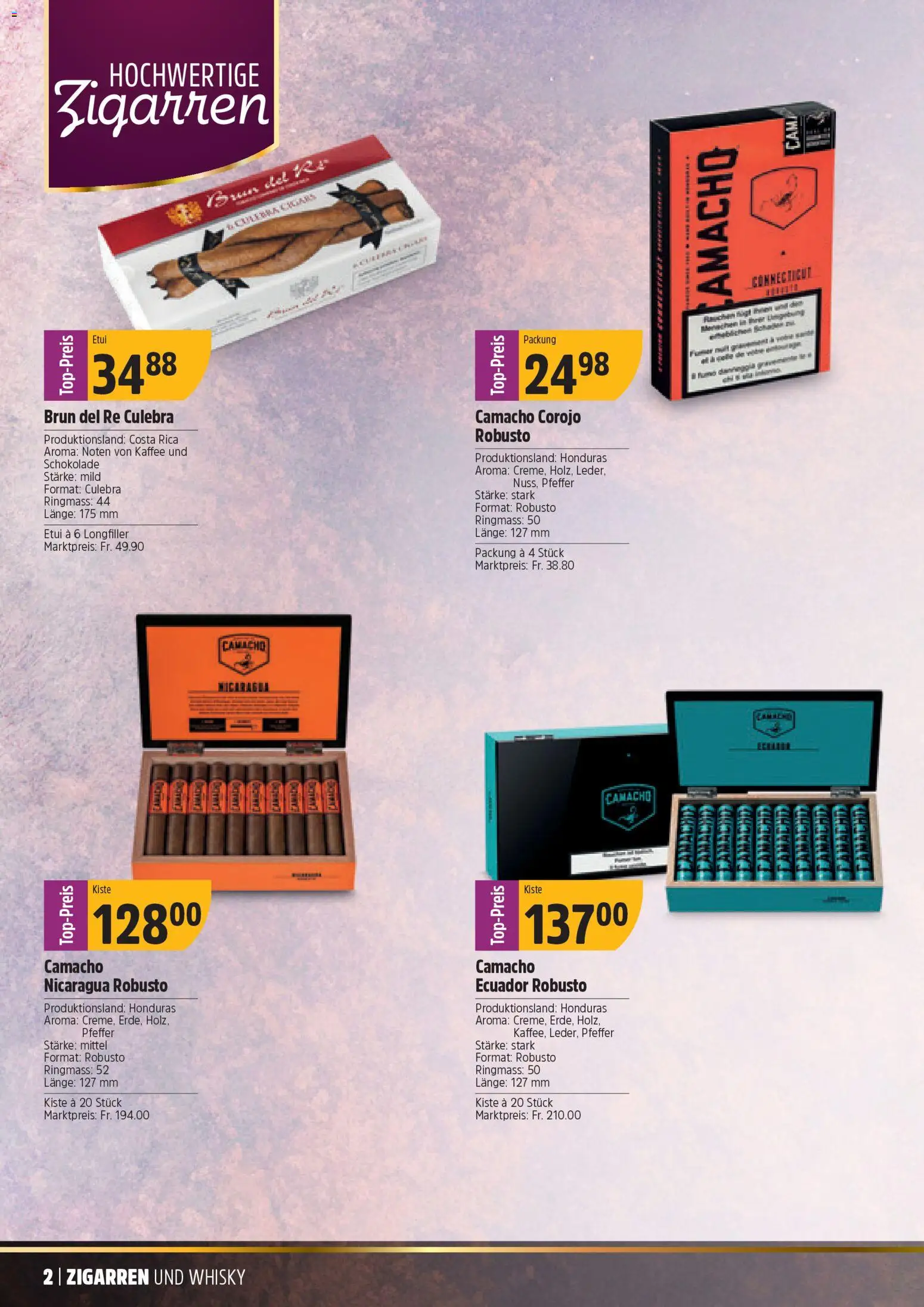 TopCC Aktionen Whisky – gültig ab 08.12.2025 | Seite: 2 | Produkte: Kaffee, Schokolade, Pfeffer