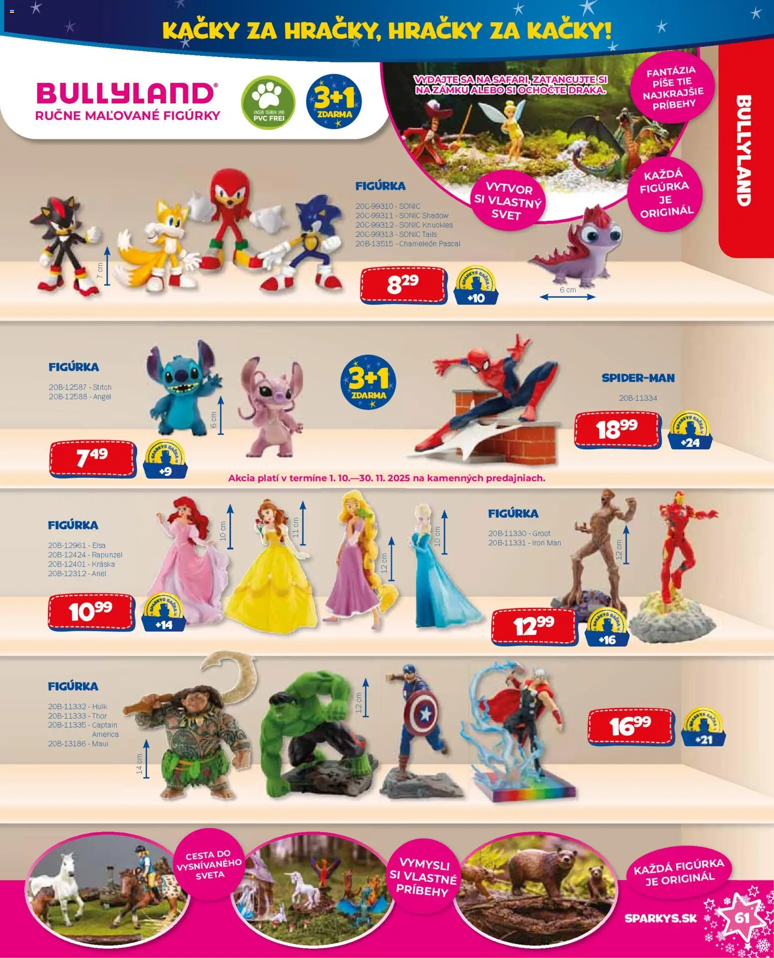 Nové ALLTOYS akcie – leták je platný od 19.11.2025 | Strana: 61 | Produkty: Ariel, Hračky