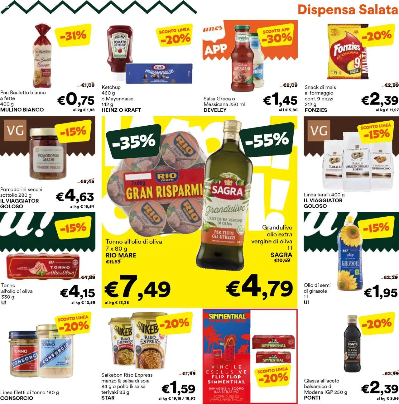 Volantino Unes del 10.09.2025 | Pagina: 11 | Prodotti: Pollo, Olio, Mais, Glassa