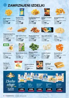 Oslič paniran Frozy, 5 kg │ velja od 01.09.2025 | Stran: 10 | Izdelki: Štruklji, Kos, Njoki, Morski sadezi