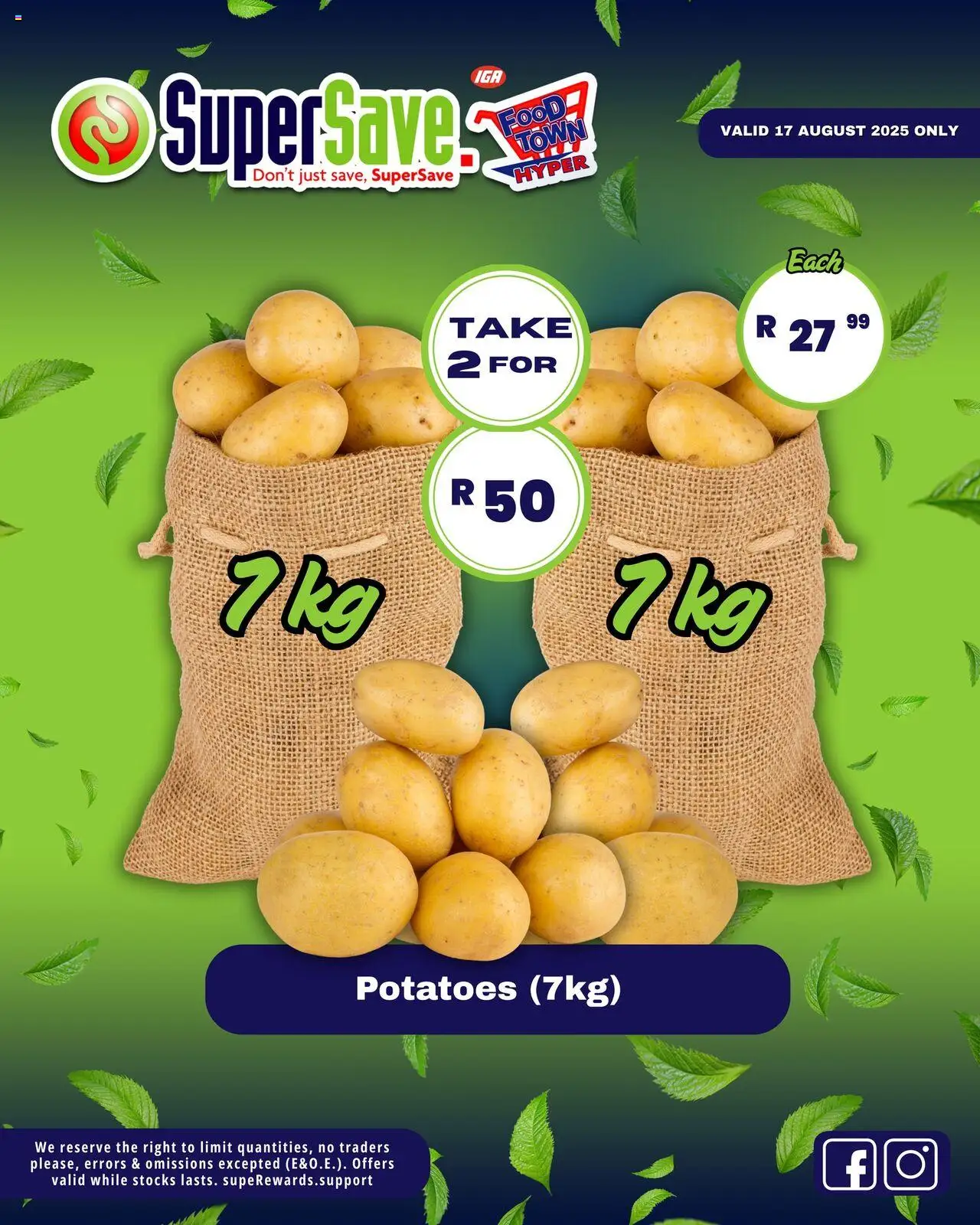 Super Save Sunday Specials │ valid from 17.08.2025 | Page: 11 | Products: Potatoes