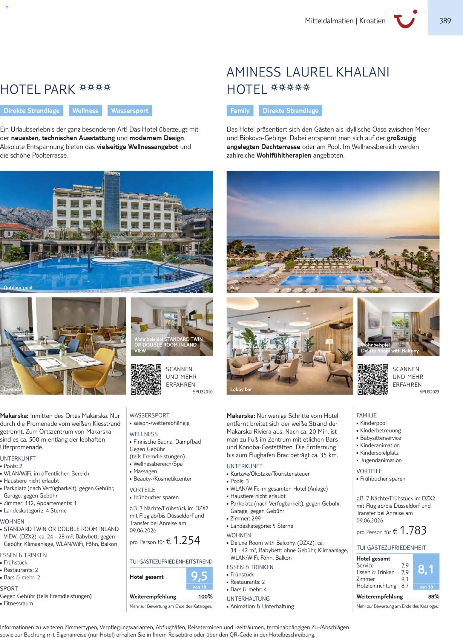 Aida  Südeuropa & Nordafrika 2026/27 – gültig ab 01.01.2026 | Seite: 389 | Produkte: Babybett