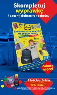 Lidl Gazetka od 21.07.2025 | Strona: 14 | Produkty: Karta, Artykuły szkolne