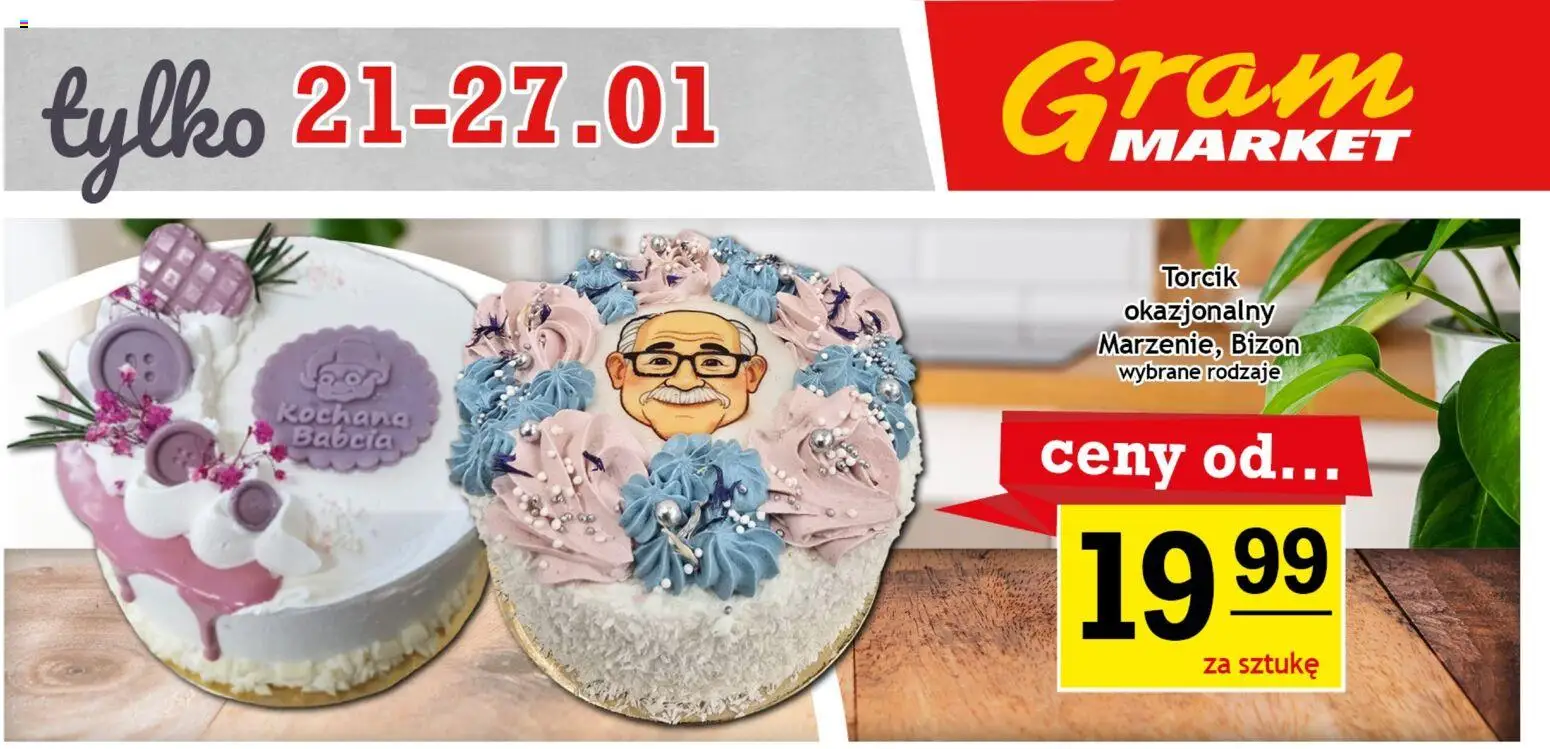 Gram Market Gazetka - Niesłychanie Niskie Ceny od 26.01.2026 | Strona: 1