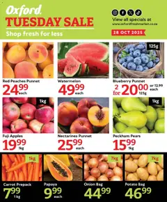 Oxford Freshmarket specials catalogue – valid from 28.10.2025