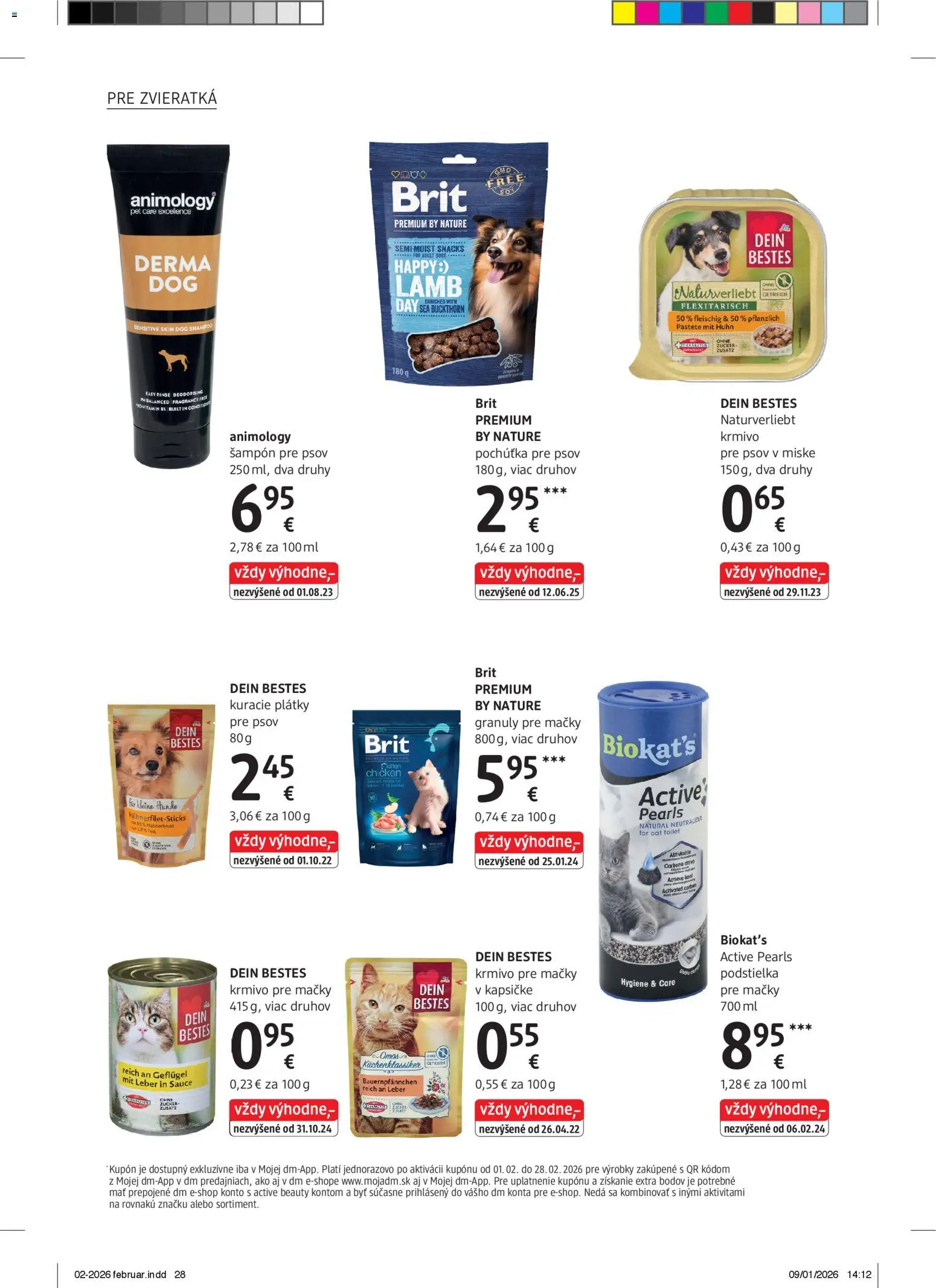 Nové dm drogerie akcie – leták je platný od 01.02.2026 | Strana: 28 | Produkty: Šampón