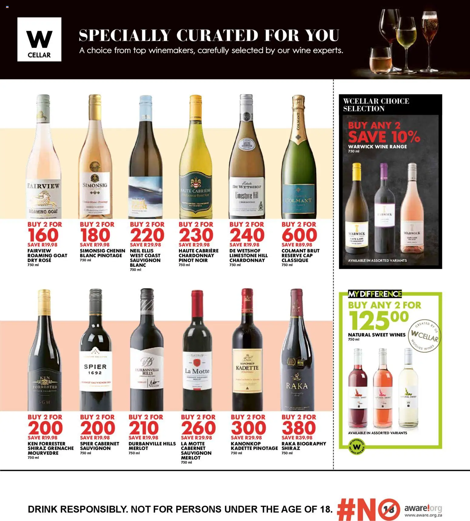New Woolworths catalogue – valid from 20.04.2026 | Page: 9 | Products: Cap, Wine