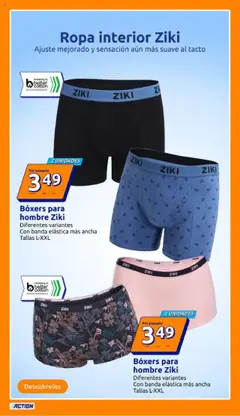 Action - Action ES week 31 2025 │ válido desde el 30.07.2025 | Página: 9 | Productos: Ropa interior, Boxers, Ropa, Καρπούζι