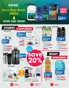 Clicks specials catalogue – valid from 25.02.2026 | Page: 2 | Products: Vitamins, Multivitamins, Vinegar, Supplements