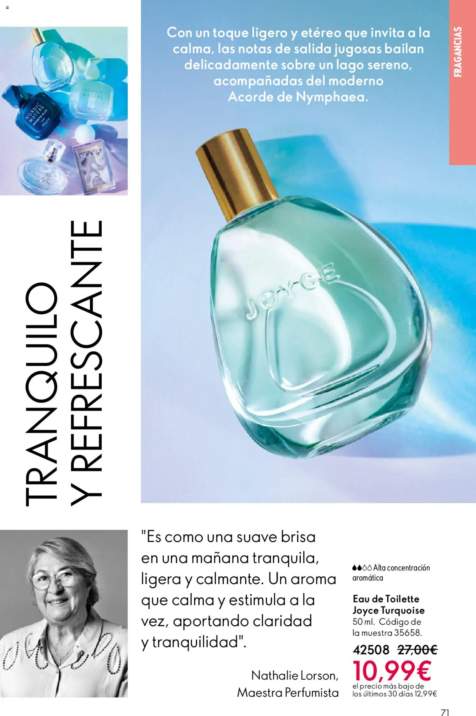 Oriflame - Catálogo Campaña 6 │ válido desde el 22.04.2026 | Página: 71 | Productos: Eau de toilette