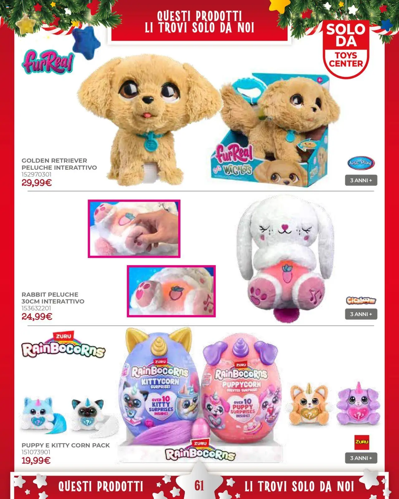 Volantino Toys Center del 17.10.2025 | Pagina: 63 | Prodotti: Peluche