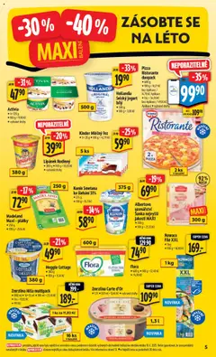 Albert leták - Hypermarket od 18.06.2025 | Strana: 10 | Produkty: Smetana, Smetana ke šlehání, Hollandia, Kinder